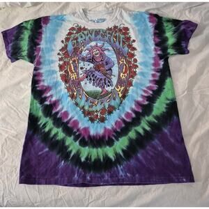 💥 Liquid Blue Grateful Dead SEASONS OF THE DEAD Jester Tie Dye T Shirt 2xl Z2